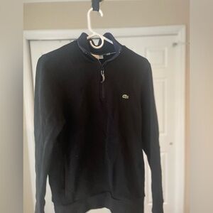 Lacoste quarter zip. Size M